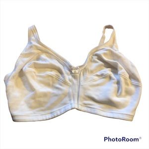 Comfort Choice 46G White Wireless Bra Size 46G